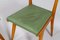 Vintage Italian Green Chairs, 1950s, Set of 6, Image 7