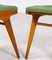 Vintage Italian Green Chairs, 1950s, Set of 6, Image 5