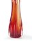 Vintage Orange Glass Vase, Northern Europe, 1970s, Image 3