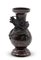 Vintage Chinese Bronze Vase with Dragon, Image 2