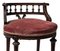 Late-19th Century Wooden and Velvet Armchair 4