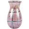 Vintage Iridescent Pink Vase, 1930s, Image 1