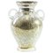 Mid-Century Austrian Cracked Glass Vase, Image 1