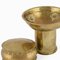 Vintage Art Deco German Brass Can and Bowl Set from Kupo, 1920s, Image 2