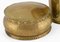 Vintage Art Deco German Brass Can and Bowl Set from Kupo, 1920s, Image 5