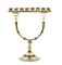 Vintage Silver Hannukkah Menorah Candleholder 2