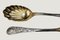 19th Century English Silver Serving Cutlery, Set of 2 2