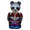Vintage Chinese Wind up Drummer Panda Toy, 1970s, Image 1