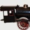 Vintage Black Train Locomotive Toy 2