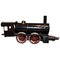 Vintage Black Train Locomotive Toy, Image 1