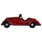 Large Vintage Wind Up Car Toy, 1940s 1