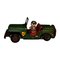 Vintage Militär Jeep Spielzeug 1