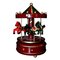 Vintage Wind Up Musical Carousel Toy, 1950s, Image 1