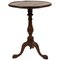 Round 19th-.Century Italian Coffee Table in Walnut 1