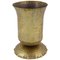 Vintage Art Deco Brass Vase, Germany, 1920s, Imagen 1