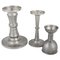 Vintage German Tin Candleholders by Harald Buchrucker, 1950s, Set of 3, Image 1