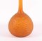 Vaso Berluze Art Déco arancione di Andre Delatte, Francia, anni '20, Immagine 4