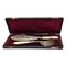 Antique English Silver Dessert Cutlery Set, 1890s, Set of 2, Image 1