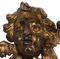 18th Century Wooden Gilded Angel Heads, Set of 2, Image 3