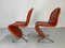 1, 2, 3 Dining Chairs by Verner Panton for Fritz Hansen, 1970s, Set of 2 3