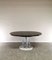 Mid-Century Chrome-Plated Metal, Mahogany & White Marble Veneer Dining Table from Livenza, 1970s, Image 14