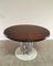Mid-Century Chrome-Plated Metal, Mahogany & White Marble Veneer Dining Table from Livenza, 1970s, Image 12