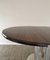 Mid-Century Chrome-Plated Metal, Mahogany & White Marble Veneer Dining Table from Livenza, 1970s, Image 7