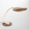 Lampe de Bureau Boomerang Or et Crème 2000 de Fase, Espagne, 1960s 1