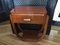 Vintage Art Deco Console Table in Walnut 2