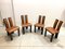 Vintage Dining Chairs, 1980s, Set of 4, Image 8
