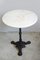 Antique Louis Philippe Bistro Table with Marble Top 2