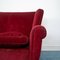 Vintage Red 3-Seat Sofa by Paolo Buffa, 1960s 6