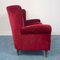 Vintage Red 3-Seat Sofa by Paolo Buffa, 1960s, Image 3