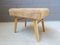 Fur Stool with Stepladder, 1970s 4