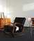 Cowhide Cantilever Lounge Chair by Miroslav Navrátil for Spojene UP Zavody, 1950s, 1950s 2