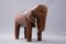 Large Mid-Century Leather Elephant by Dimitri Omersa for Almazan 3