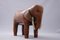 Large Mid-Century Leather Elephant by Dimitri Omersa for Almazan 4