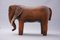 Large Mid-Century Leather Elephant by Dimitri Omersa for Almazan 8