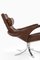 Model Måsen / Seagull Easy Chair & Stool by Gosta Berg for Fritz Hansen, 1971, Set of 2, Image 7