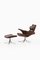 Model Måsen / Seagull Easy Chair & Stool by Gosta Berg for Fritz Hansen, 1971, Set of 2, Image 2