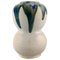 Große Europäische Vase aus Glasierter Keramik, 1980er 1