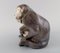 Figura in porcellana raffigurante 3 scimmie di Knud Kyhn per Royal Copenhagen, Immagine 6