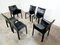 Black Leather CAB Dining Chairs by Mario Bellini for Cassina, 1980s, Set of 6 1