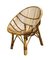 Mid-Century Bamboo and Rattan Armchair, 1950s 2