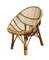 Mid-Century Bamboo and Rattan Armchair, 1950s, Image 2