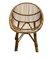 Mid-Century Bamboo and Rattan Armchair, 1950s, Image 1