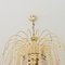 Vintage Murano Glass Teardrop Waterfall Ceiling Lamp, Image 3