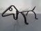 Large Iron Dachshund Sculpture or Door Stopper, 1960s 3