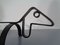 Large Iron Dachshund Sculpture or Door Stopper, 1960s, Image 15