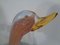 Große Schwere Italienische Murano Glas Ente, 1960er 15